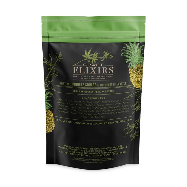 Gummies Pineapple Crush [10pk] (100mg THC) - Image 2