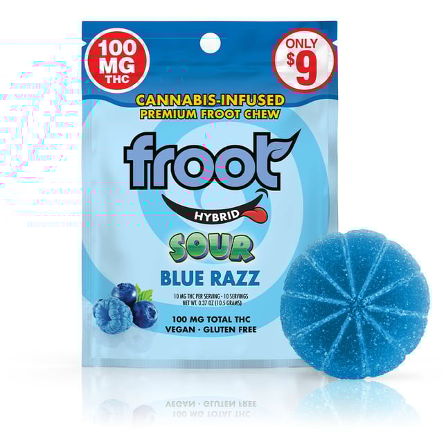Sour Blue Razz [1pk] (100mg) - Image 1