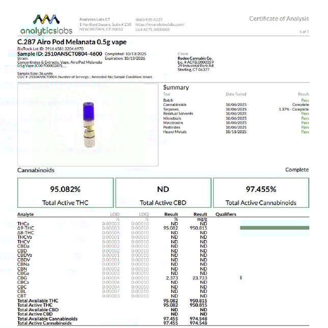 Airo  Melanata (I) Liquid Diamonds AiroPod  C0070000287 - Image 4