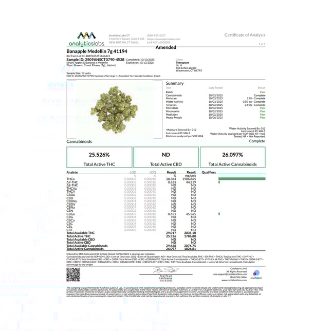 Theraplant - Banapple Medellin (H) Flower  C0040001194 - Image 3