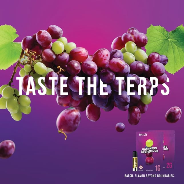 Batch | Cartridges | Flavors Goodness Grapecious | 1 g - Image 2