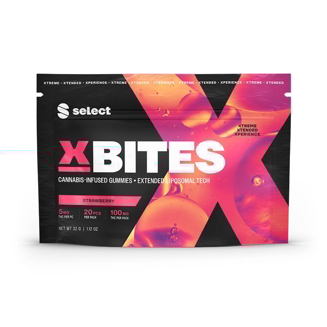 Select - Strawberry (H) X Bites (5mg 20pk) C0030001370 - Image 2