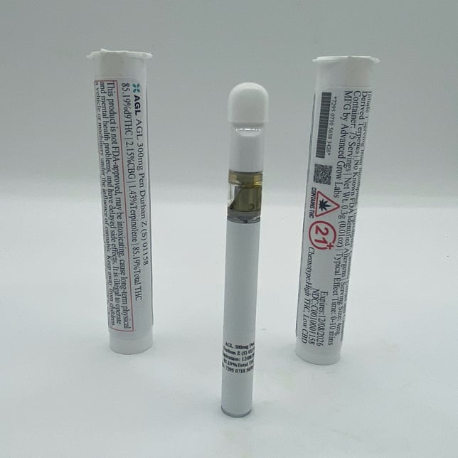 AGL - Durban Z (S) Disposable Vape (0.3g) C0010001158 - Image 2