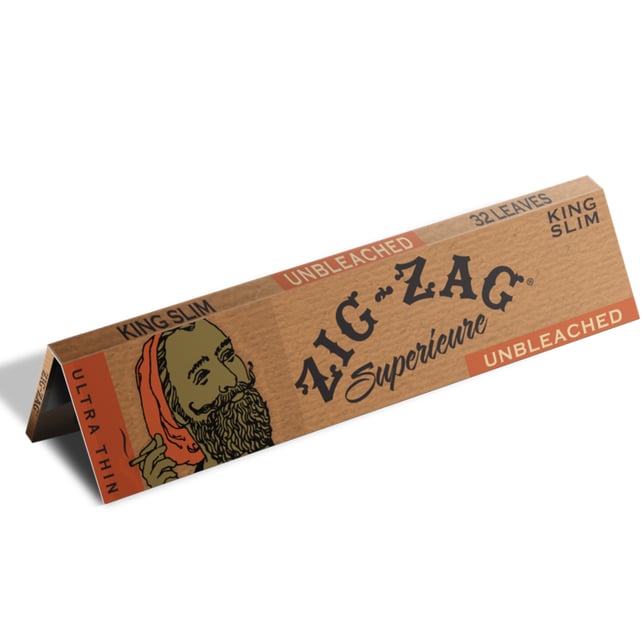Unbleached Ultra Thin Rolling Papers - King Slim (108mm) - Image 6