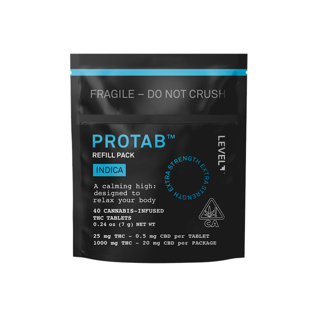 PROTAB Indica [40pk] (1000mg) - Image 1