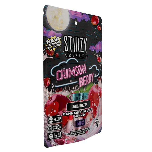 Crimson Berry 2:1 [10pk] (100mg THC/50mg CBN) - Image 2