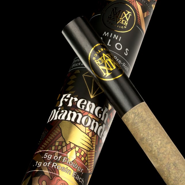 French Diamonds Mini Halos Infused Pre-Roll Single [.6g] - Image 6