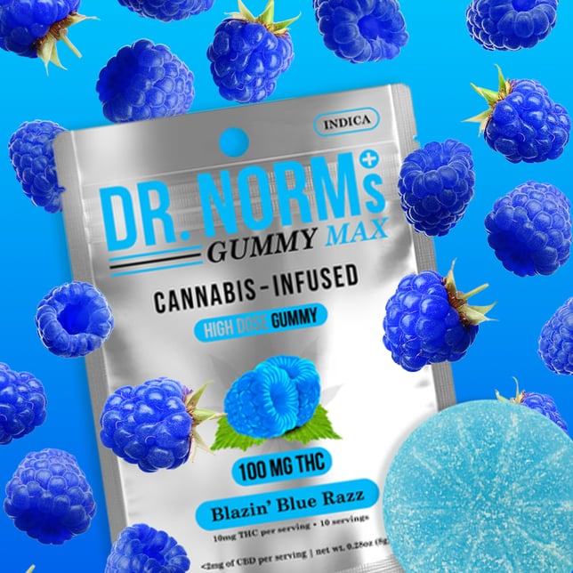 Blazin' Blue Razz (100mg) - Image 3