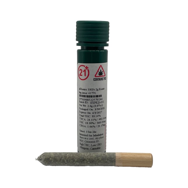 all:hours - 10G's (H) big:timer Rosin Roll (2g) C0040001771 - Image 2