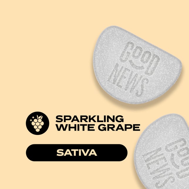 VEGAS: Sparkling White Grape [10pk] (100mg) - Image 4