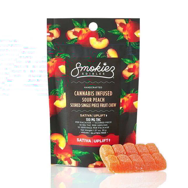 Sour Peach - Sativa [1pk] (100mg) - Image 1