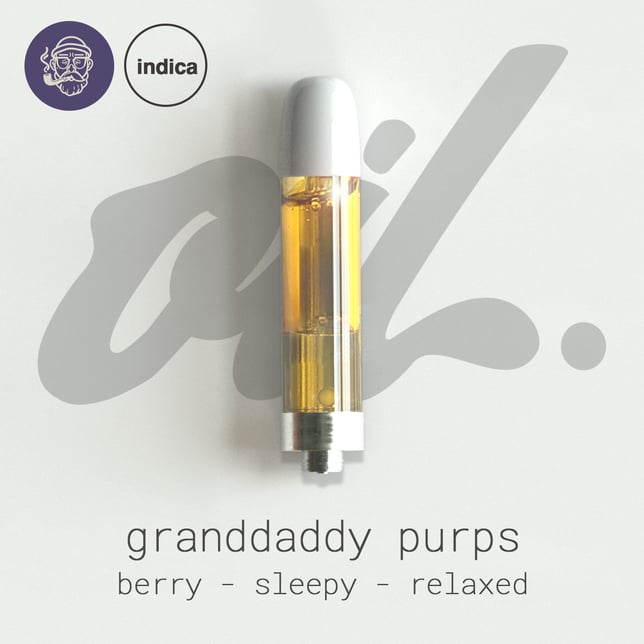 Granddaddy Purps - Cartridge - 1000mg - Image 2 Granddaddy Purps - Cartridge - 1000mg - Image 2