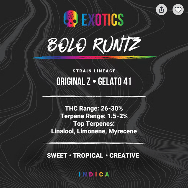 Bolo Runtz - Exotics [1.5g] - Image 2