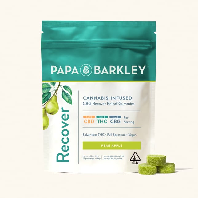 Pear Apple Recovery [20pk] (100mg CBD/100mg THC/100mg CBG) - Image 1