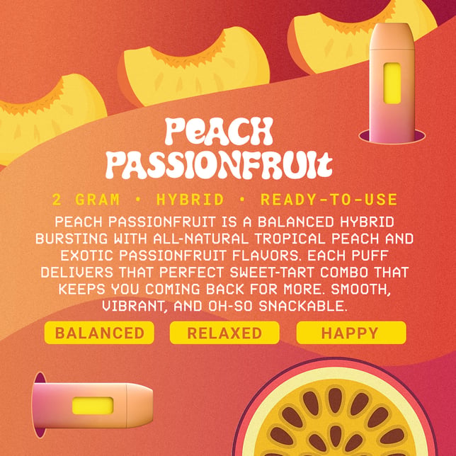 Peach Passionfruit [2 Gram] - Image 3