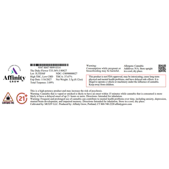 Affinity Grow - The Duke (I) Flower  C0090000827 - Image 2