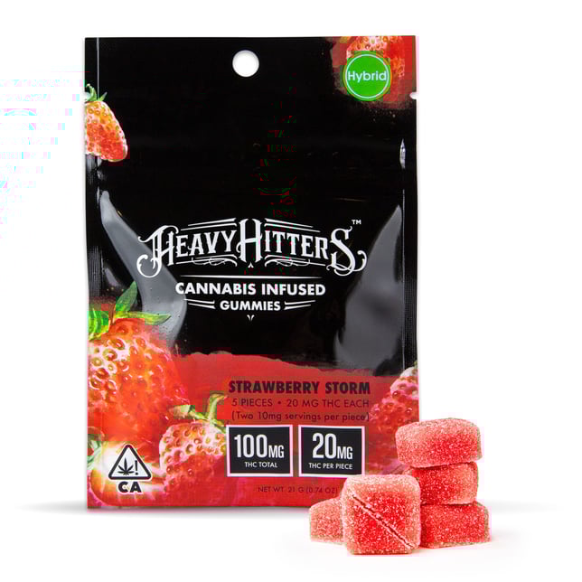 Strawberry Storm - Hybrid [5pk] (100mg) - Image 2