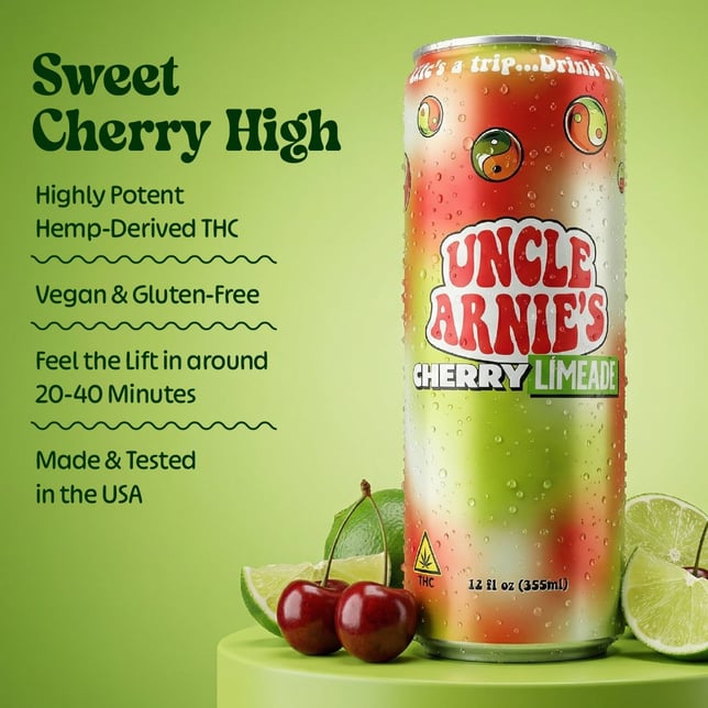 Cherry Limeade [12oz] (100mg) - Image 2