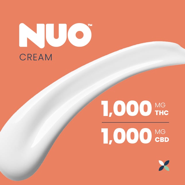 NUO | Topicals | Relief Cream Unscented 1:1 (1000 mg CBD : 1000 mg THC) | 56 g - Image 2