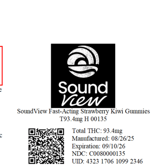 Wana - Watermelon (H) Gummies (4.67mg 20pk) C0060000135 - Image 2