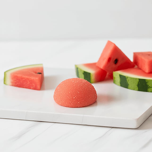 Gummies Lush Sour Watermelon 1:1 (DOHC) Edibles - 10pk 100mg CBG | 100mg THC - Image 2