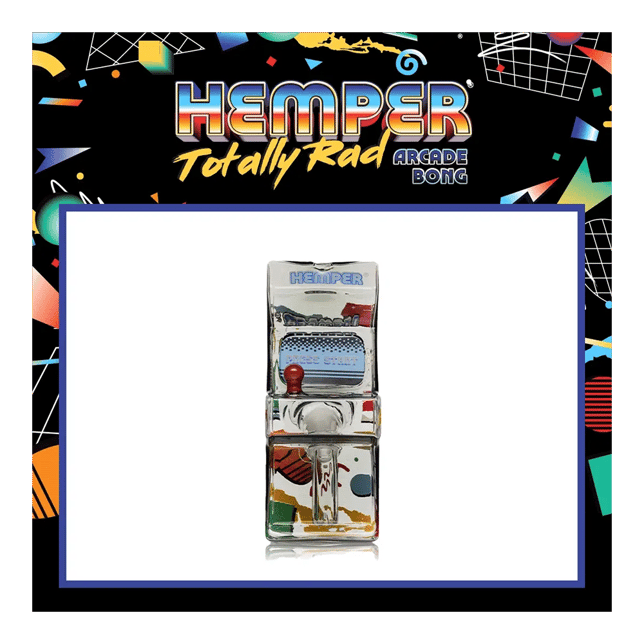 Totally Rad Arcade Bong - Image 1 Totally Rad Arcade Bong - Image 1