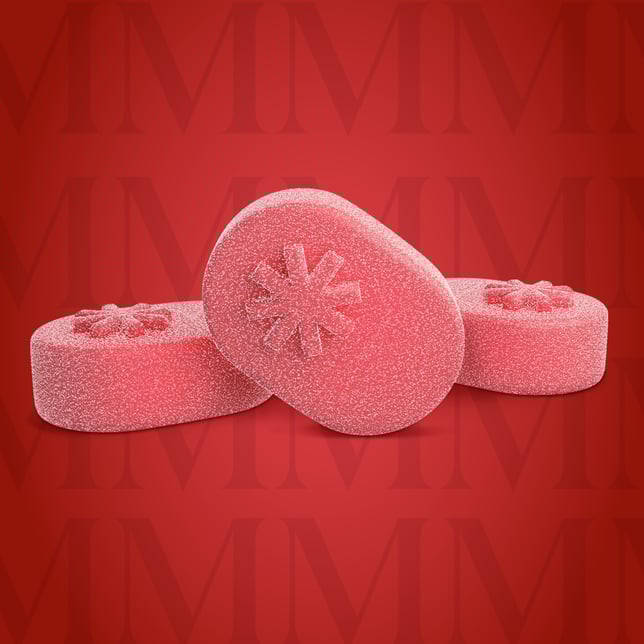 *Wonder Love | 1:1 Strawberry Gummies [20pk] (100mg CBD/100mg THC) - Image 4