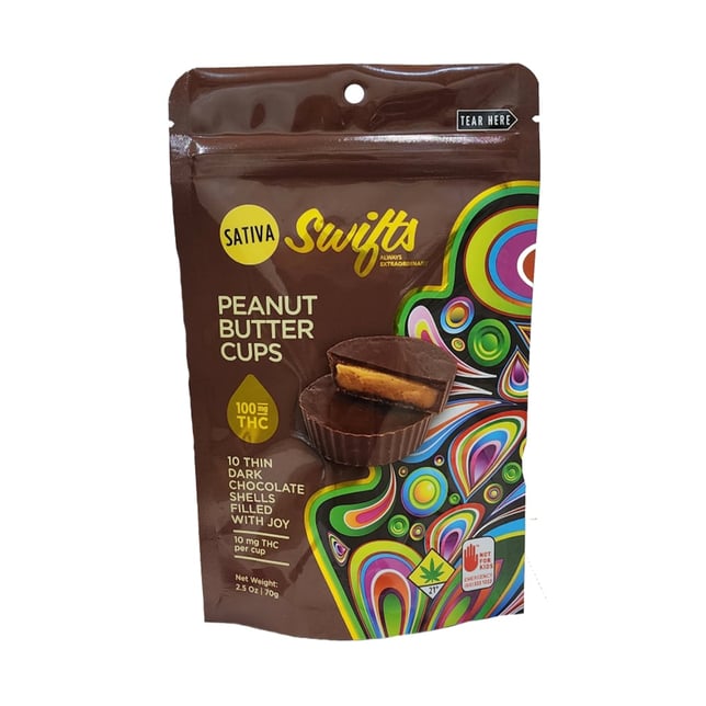 Dark Chocolate - Sativa [10pk] (100mg) - Image 1