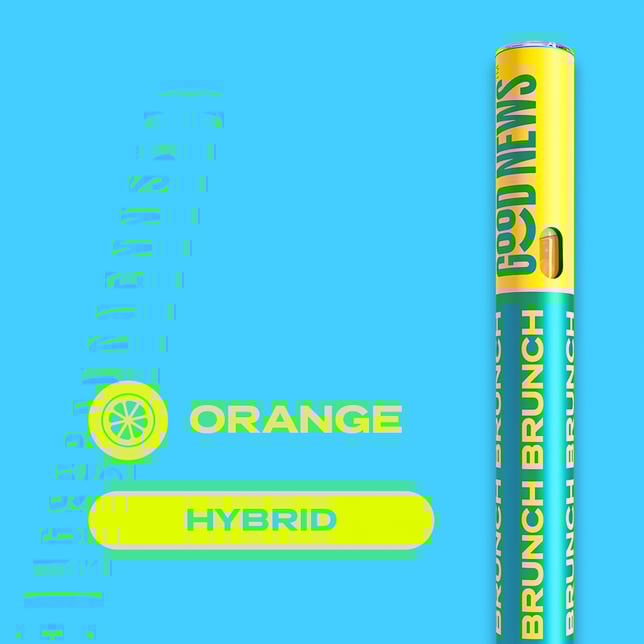 BRUNCH: Orange Vape Pen [500mg] - Image 4