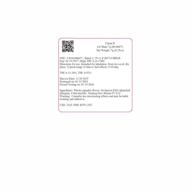 Lil Budz - Bananaconda (H) Smalls C0101000476 - Image 2 Lil Budz - Bananaconda (H) Smalls C0101000476 - Image 2