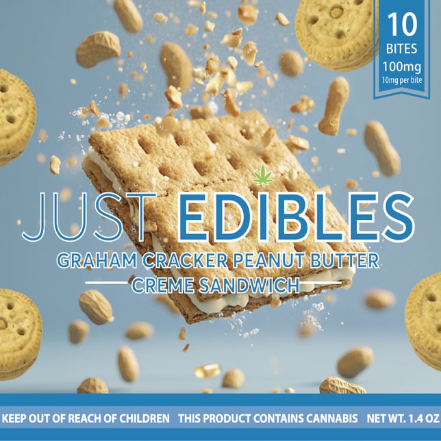 Graham Cracker Peanut -  (10pk | 10mg Each | 100mg THC Total) - Image 2