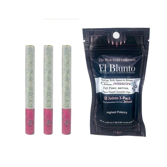 El Jointo 3pk - Chiron Passion | Hash Infused [.6g] - Image 1
