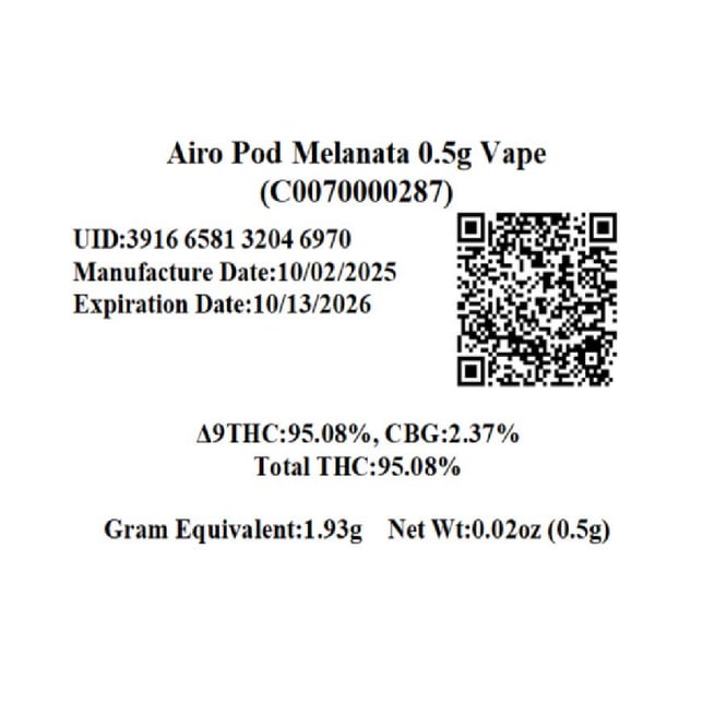 Airo  Melanata (I) Liquid Diamonds AiroPod  C0070000287 - Image 3