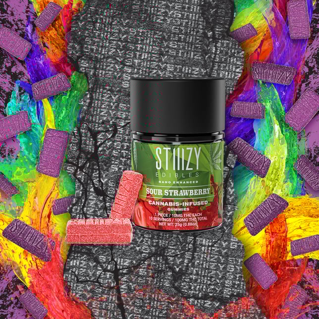 Sour Strawberry [10pk] (100mg) - Image 1