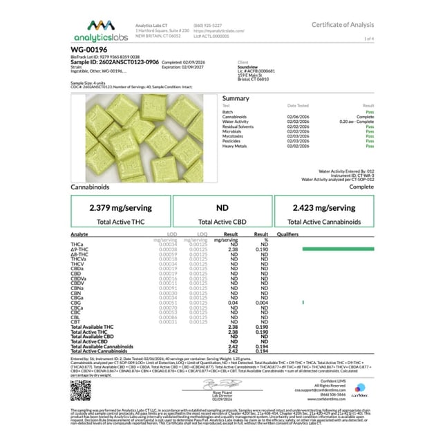 SoundView - Wintergreen (H) Mints (2.38mg 40pk) C0080000196 - Image 3