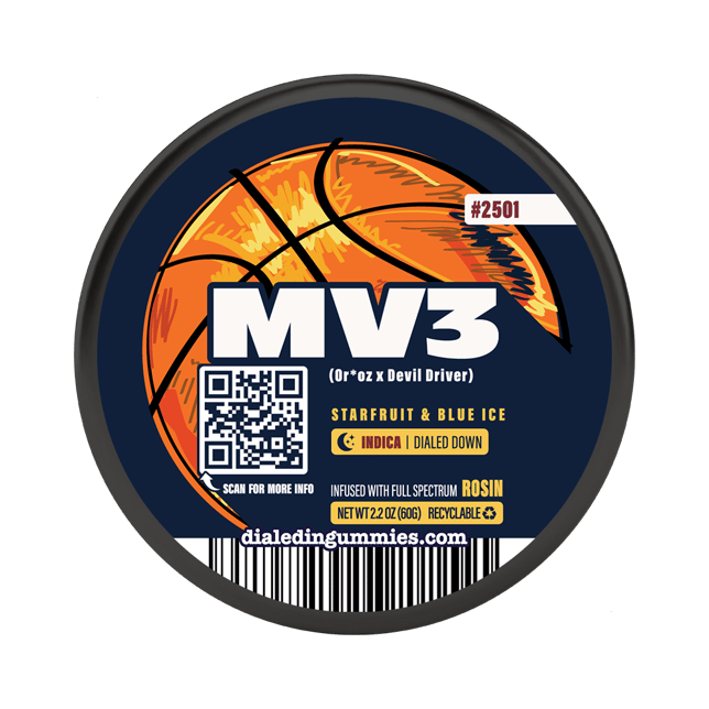 100mg - MV3 #2501 - Rosin Gummies (10pk) - Image 1 100mg - MV3 #2501 - Rosin Gummies (10pk) - Image 1