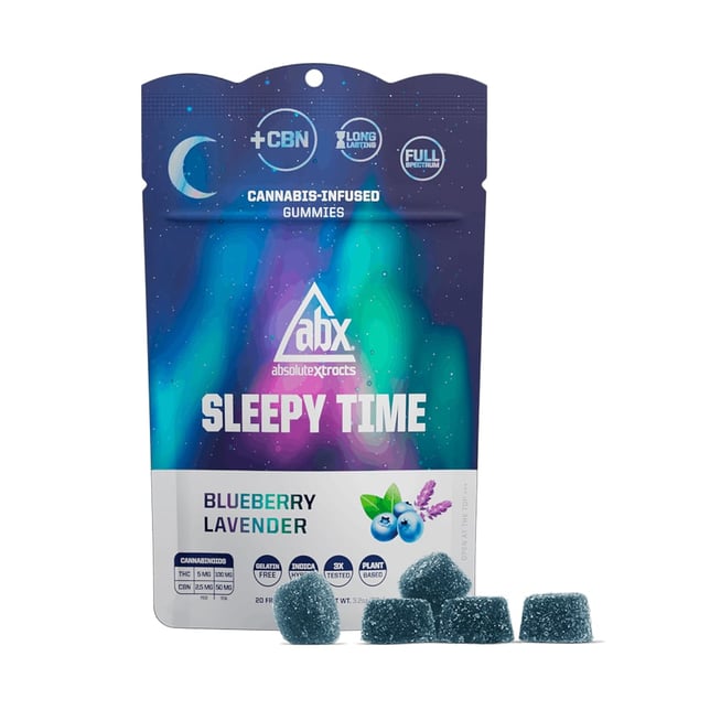 Sleepy Time Blueberry Lavender [20pk] (100mg THC/50mg CBN) - Image 1