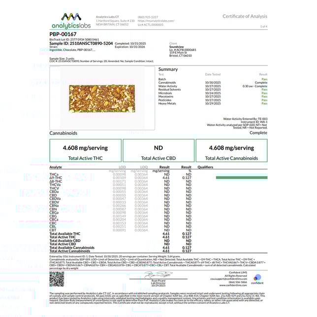 SoundView - Peanut Butter Pretzel (I) Milk Chocolate (4.68mg 20pk) C0080000133 *NP - Image 3