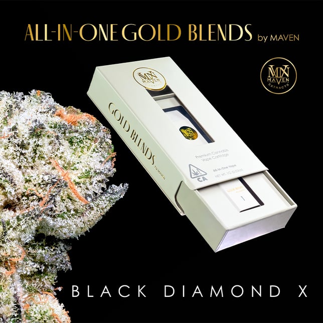 Shop Black Diamond X All-In-One Gold Blend [1000mg] | Klover