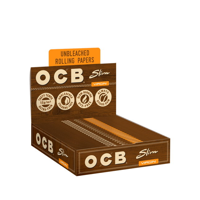OCB® Unbleached Rolling Papers - Slim - Image 2 OCB® Unbleached Rolling Papers - Slim - Image 2