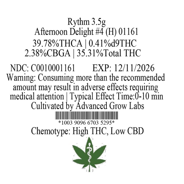 Rythm - Afternoon Delight #4 (H) Flower  C0010001161 - Image 3