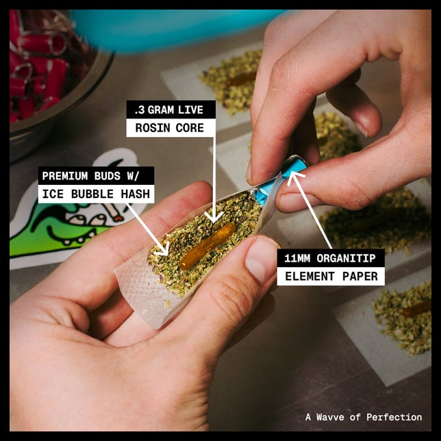 Shop WAVVY - Cherry Runtz x Swamp Water - Infused Preroll - 1.3g