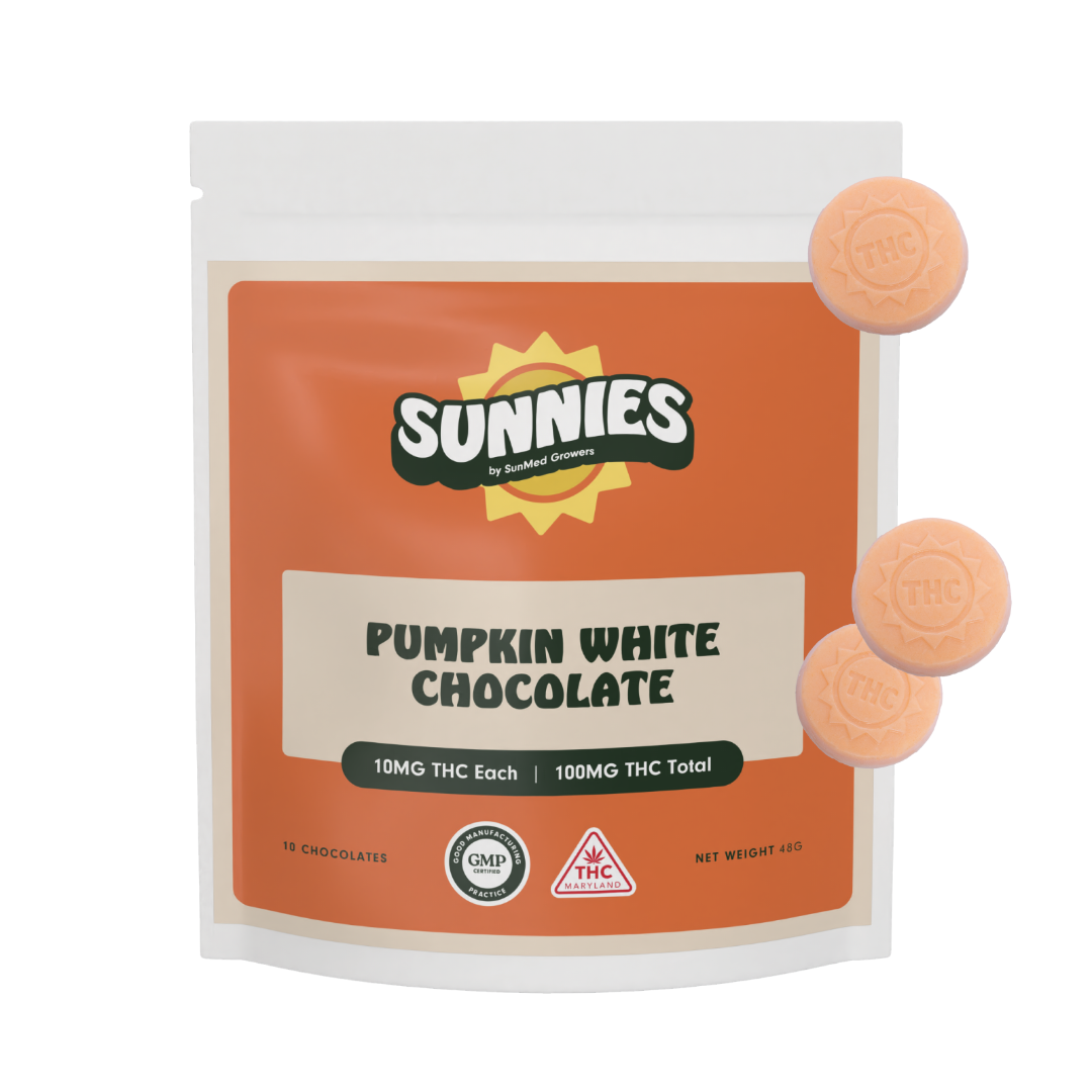 Pumpkin White Chocolate [10pk] (100mg)