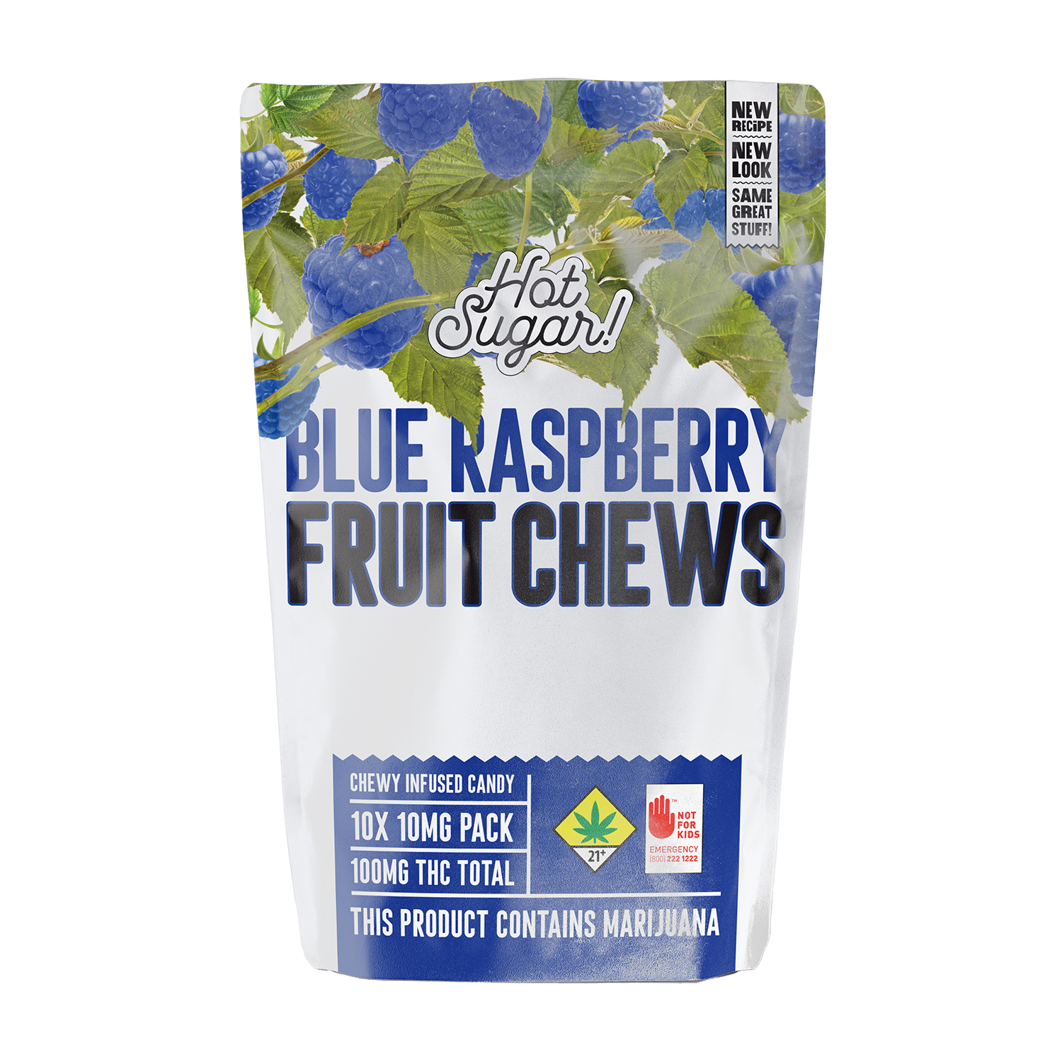 Blue Raspberry - Sativa [10pk] (100mg)