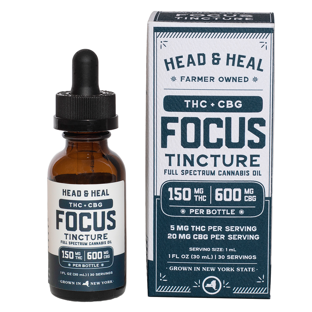 Focus Tincture [30ml] (150mg THC/600mg CBG)