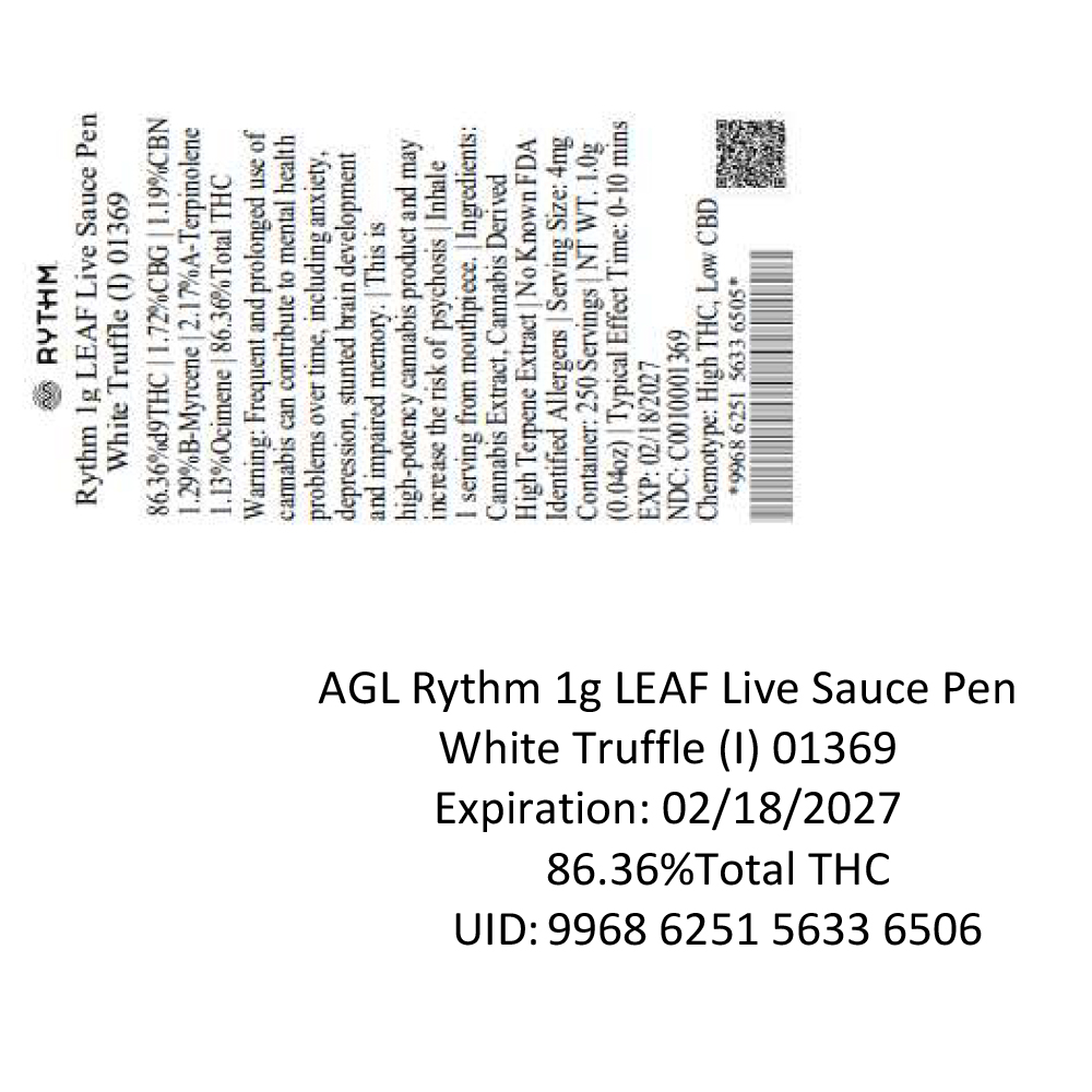 rythm live sauce disposable vape pen Pica Bar Tuning Disposable Vape Kit - 30K Puffs main image 1