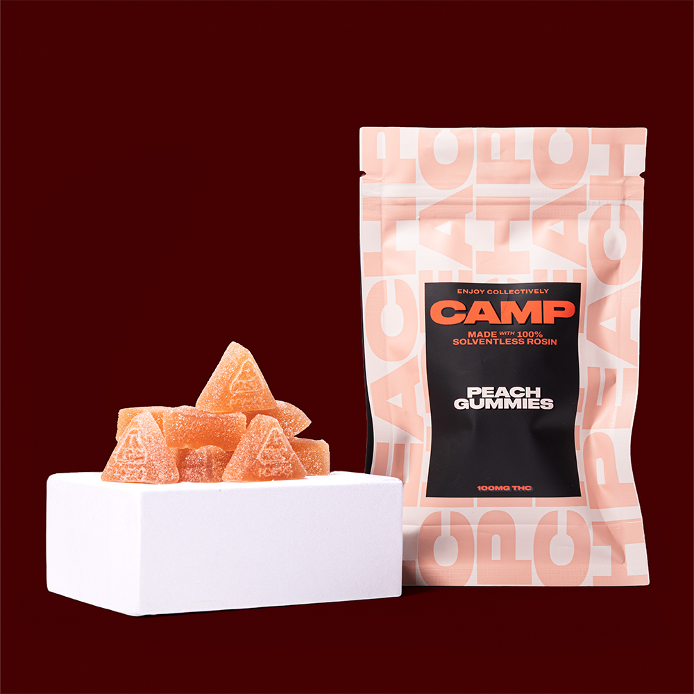 Peach Rosin Gummies [10pk] (100mg)
