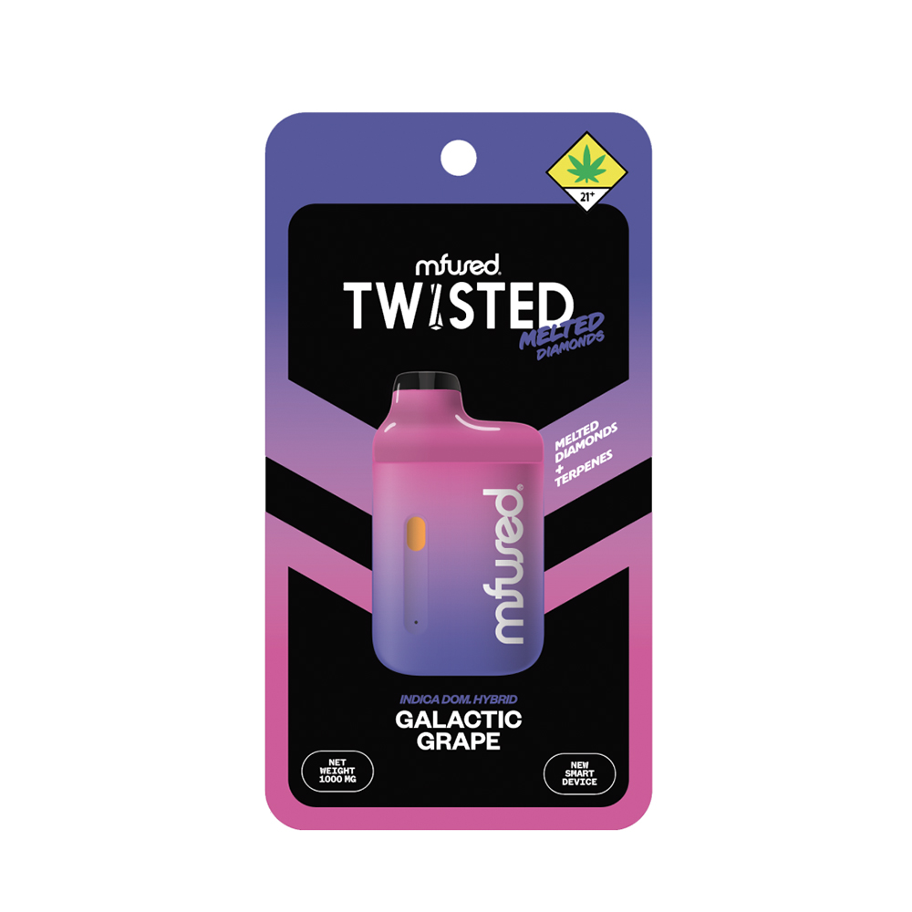 Galactic Grape - TWISTED Melted Diamonds Jefe