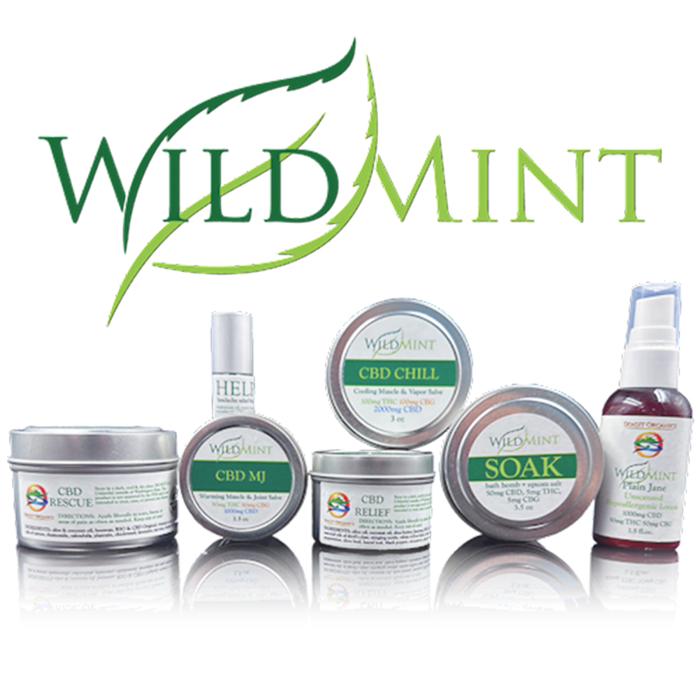 Wild Mint - CBD MJ [1.5oz] (1000mg CBD/50mg THC/50mg CBG)