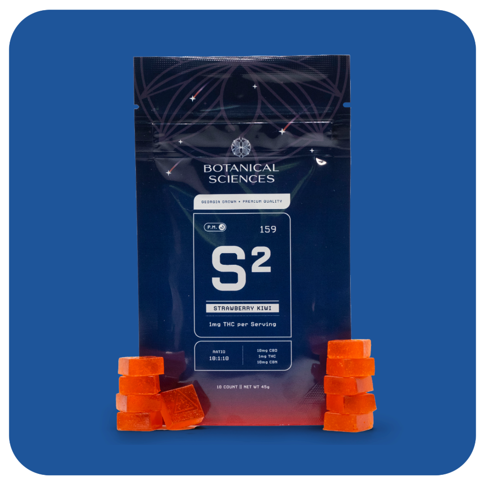 10:1 Strawberry Kiwi - PM (100mg CBD/100mg THC)